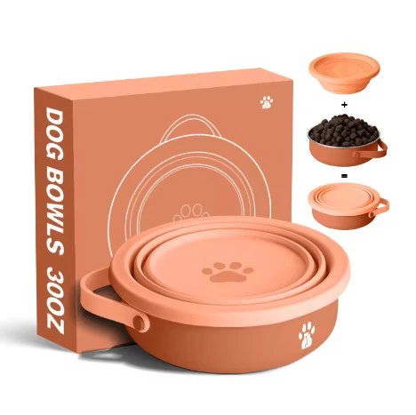 Custom 2 in 1 Dog Travel Bowl